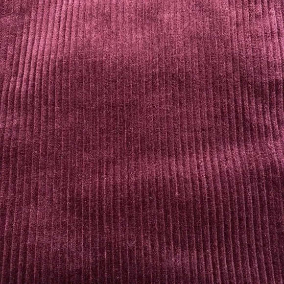 NEW Brooks Brothers Corduroy Pants 34x32 Mens Clark Chino Wine Burgundy